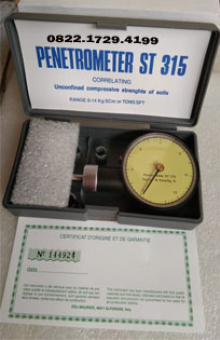 Dial Pocket Soil Penetrometer S066 / ST 315  Range 1-14 kgf